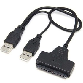 تصویر مبدل USB 2.0 به SATA 2.0 کد 101 USB 2.0 To SATA2.0 101