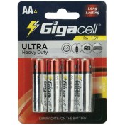 تصویر باتری قلمی 4 عددی کارتی گیگاسل 