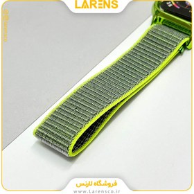 تصویر لارنس | قیمت و خرید بند اپل واچ Loop Sport + Case سایز 44mm كد 41 رنگ Bright yellow 