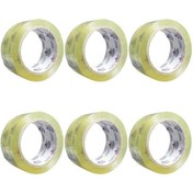 تصویر چسب پهن الماس (دیاموند) 90 یارد با عرض 5 سانتی متر بسته 6 عددی Diamond Tape 90 yard 5 cm 6 pcs