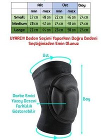 تصویر زانو بند والیبال مردانه و زنانه زانوبند یونیسکس دارای ضربه گیر اسفنجی بسکتبال دوچرخه سواری ورزشی بزرگ Telvesse 