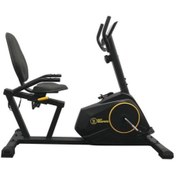 تصویر دوچرخه ثابت ایستاده مگنتی برند مارشال فیتنس مدل MF116L Fixed standing magnetic wheel brand Marshall Fitness model MF116L
