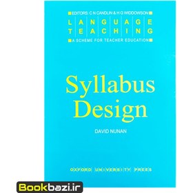 تصویر Syllabus Design (David Nunan) 