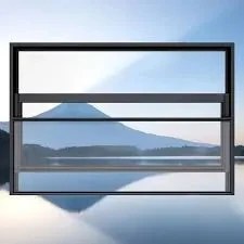 تصویر پنجره گیوتینی برقی عمودی 