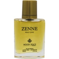 تصویر عطر ادوپرفیوم زنانه وودی سنس مدل Zen حجم ۳۰ میلی لیتر خنک شیرین 