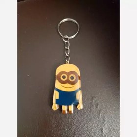 تصویر مینیون جاسوئیچی چوبی شخصیت کارتونی minion 