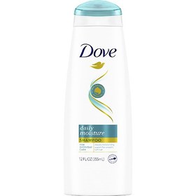 تصویر شامپو و نرم کننده داو 355 میل - برای موهای خشک و معمولی - Dove daily moisture - Shampoo & Conditioner 