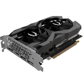 تصویر کارت گرافیک استوک زوتاک مدل GeForce GTX 1660 Ti AMP GDDR6 با حافظه 6 گیگابایت ا ZT-T16610D-10M 