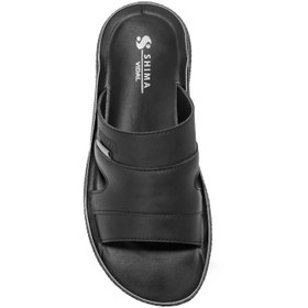 تصویر صندل مردانه شیمامدل ویدال رنگ مشکی سایز ۴۳ 