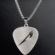 تصویر گردنبند متالیکا پیک گیتار Metallica 