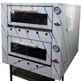 تصویر فر پیتزا صندوقی 18 بشقاب با عایق پشم سنگ ا pizza oven box pizza oven box