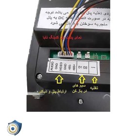 تصویر پنل آیفون تصویری تابا مدل TVP-1800 کدینگ کارتی با دوربین CCD 