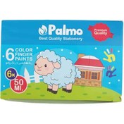 تصویر رنگ انگشتی پالمو بسته ۱۲ عددی 