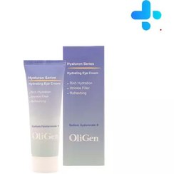 تصویر کرم آبرسان دور چشم سری هیالورون 30میل الی ژن Oligen Hyaluron Series - Hydrating Eye Cream 30 ml