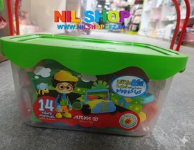 تصویر خمیر بازی 14 رنگ کیا کوچلو 