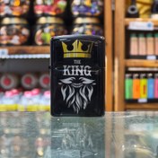 تصویر فندک زیپو طرح شیرzippo king 