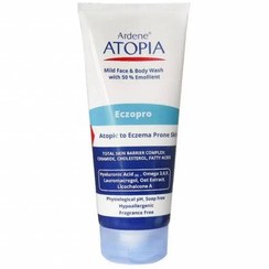 تصویر لوسیون شوینده صورت و بدن آردن سری Atopia مدل Eczopro حجم 200 میلی لیتر 