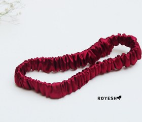 تصویر هدبند ساده زرشكي 