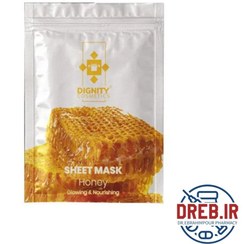 تصویر ماسک صورت ورقه ای با رایحه عسل دیگنیتی _ Dignity Honey Sheet Mask 25g 