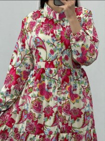 تصویر پیراهن حاشیه دار 