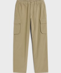 تصویر شلوار کتان کارگو با فیت معمولی برند H&M Regular Fit Cargo Pants