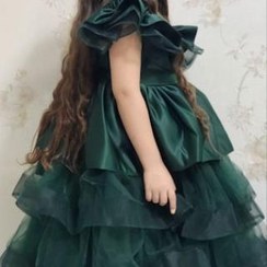 تصویر لباس تور عروس کوچک 