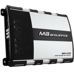 تصویر آمپلی فایر ام بی آکوستیک مدل MBA-6185 ا MB Acoustics MBA-6185 Car Amplifier MB Acoustics MBA-6185 Car Amplifier