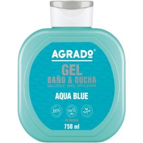 تصویر شامپو بدن آگرادو مدل 750ml-Aqua Blue 