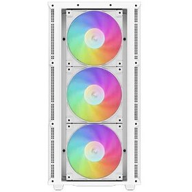 تصویر کیس کامپیوتر دیپ کول CH560 ARGB Mid Tower سفید DeepCool CH560 ARGB Mid Tower White Computer Case
