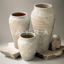 تصویر گلدان های پتینه صحرا 