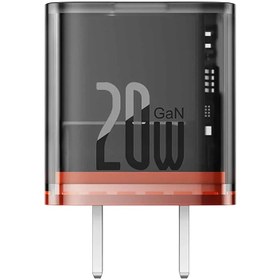 تصویر شارژر دیواری 20 وات باسئوس مدل GAN5 Fast Charger Baseus GAN5 Fast Charger 20 watt wall charger