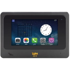 تصویر آیفون تصویری تابا مدل TVD-4070 با صفحه لمسی 
