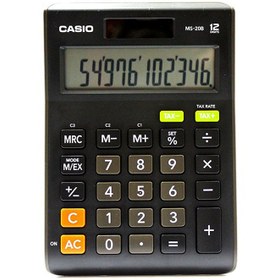 تصویر ماشین حساب مدل MS-20B کاسیو ا Casio MS-20B calculator Casio MS-20B calculator