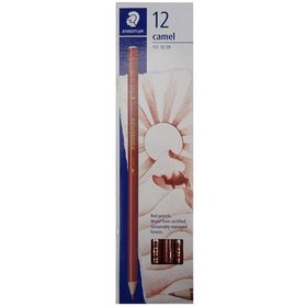 تصویر مداد قرمز 10-29 131 Staedtler بسته 12 عددی Staedtler 131 10-29 Red Pencil Pack Of 12