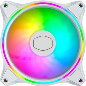 تصویر فن کیس کولر مستر مدل MF120 Halo² سفید 