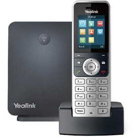 تصویر تلفن تحت شبکه یالینک مدل W۵۳P Yealink W53P Wireless IP Phone