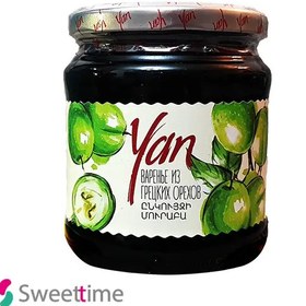 تصویر مربای چاقاله گردو یان (Yan) – ۵۴۰ گرمی ا Yan walnut jam Yan walnut jam