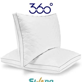 تصویر بالش هتلی ۳۶۰ درجه 