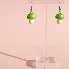 تصویر گوشواره قارچی کد 1 