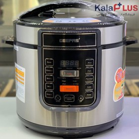 تصویر مولتی کوکر جیپاس مدل GMC5326N ظرفیت ۶ لیتر استیل ضد زنگ چند کاره 