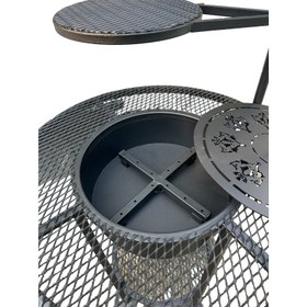 تصویر آتشدان گرد توری کوچیک 