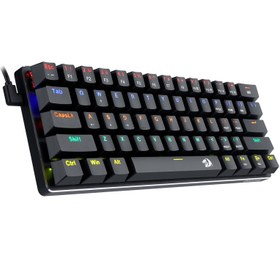 تصویر کیبورد مکانیکال گیمینگ ردراگون مدل Jax Pro K613P Redragon Jax Pro K613P Gaming Keyboard