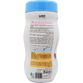 تصویر وي کر دستمال مرطوب کرمي کودک روغن بادام و بابونه 70برگ WEE CARE BABY CREAMY WET TOWEL 70PCS