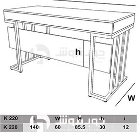 تصویر میز اداری جدید مدل K220 