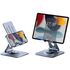 تصویر هولدر رومیزی گوشی موبایل و تبلت رسی Recci Multi-angle Fold Stand RHO-M12 