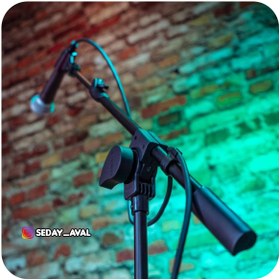 تصویر پایه میکروفن ایتالیایی کوئیک لاک QUIKLOK_A304 microphone stand Quik lok A304