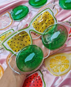 تصویر چشم بند کمپرس دار گرم و سرد مدل میوه ای - هندوانه Hot and cold compress eye patch with fruit model