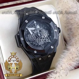 تصویر ساعت مردانه هابلوت کهکشانی Hublot Big Bang 1258421 مشکی 