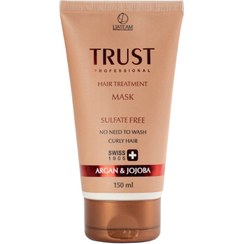 تصویر ماسک موی آبکشی آرگان و جوجوبا تراست ۱۵۰ میل مناسب موهای مجعد و فر 