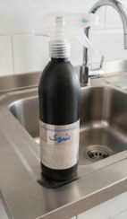 تصویر اسپری براق کننده سینک و شیرآلات برند شوک _ 500 میل 